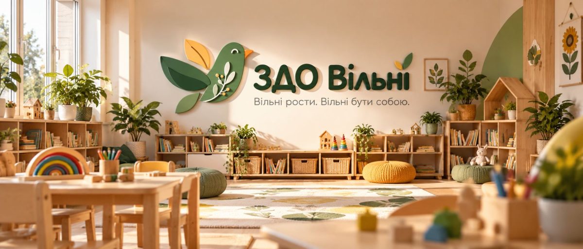 Світла ігрова кімната ЗДО «Вільні»