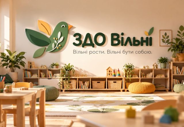 Світла ігрова кімната ЗДО «Вільні»